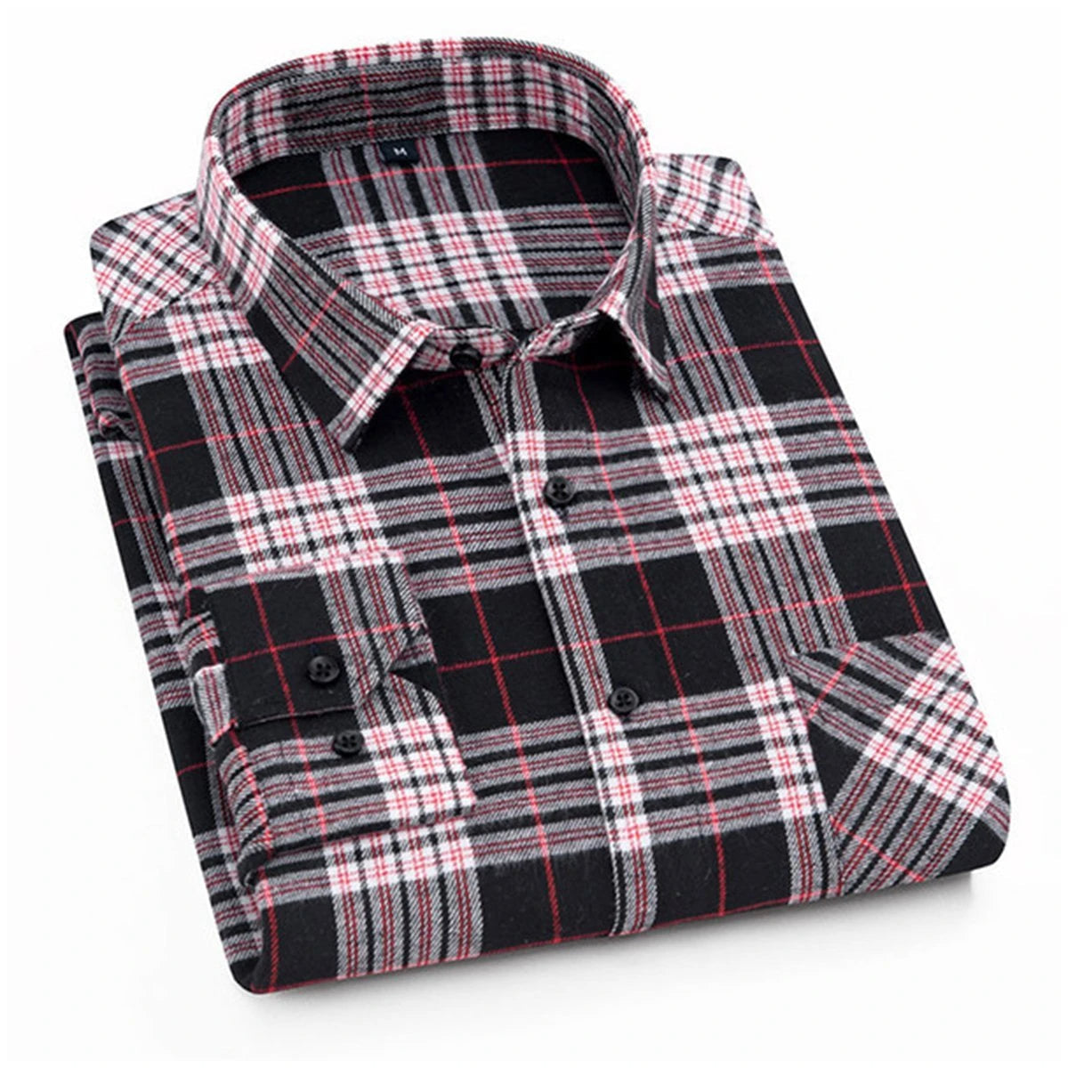 Casual Check Loose Shirts for Men's