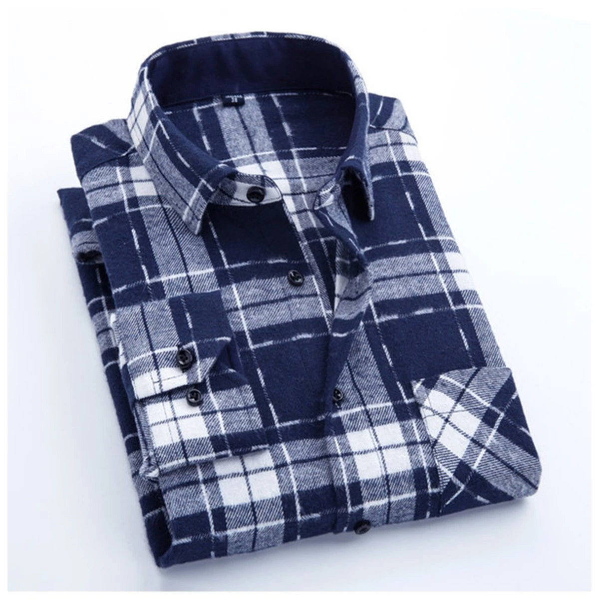Casual Check Loose Shirts for Men's