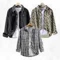 Mens Cotton Casual Relaxed Fit Shirts Pack!
