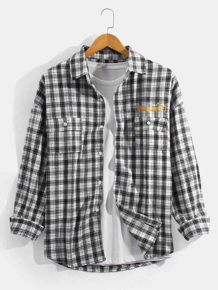 Mens Cotton Casual Relaxed Fit Shirts Pack!