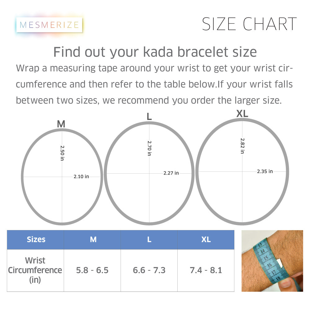 Apollo Oval Kada Bracelet