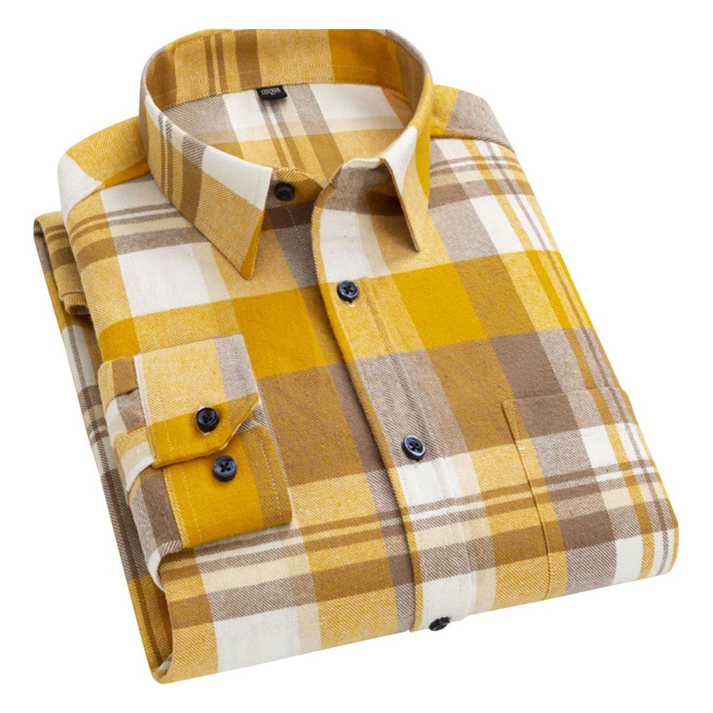 Combo Of 3 Men's Checkered Slim Fit Casual Shirts