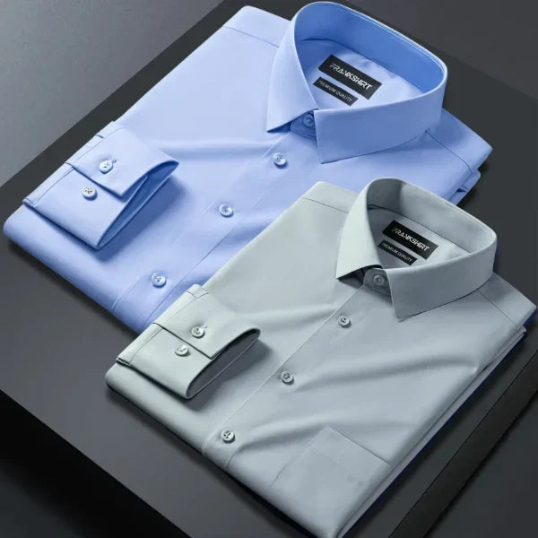 Pack of 2 Premium Cotton Shirt for Man (Sky Blue and Pista)
