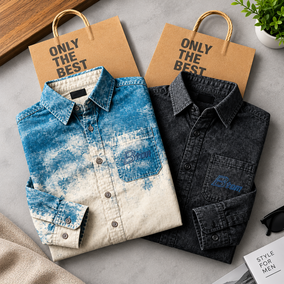 Premium Designer Shirt – Pack of 2