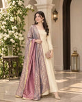 Women’s Elegant Long Kurta & Embroidered Dupatta Set