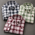 Pack of 3 Men's Multi-Check Shirts – Black, White & Green