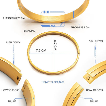 Apollo Oval Kada Bracelet