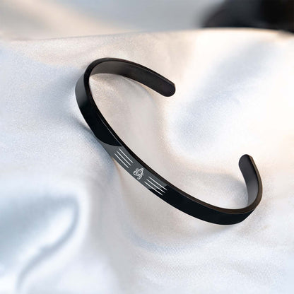 Mahakaal Gloss Cuff Adjustable Bracelet