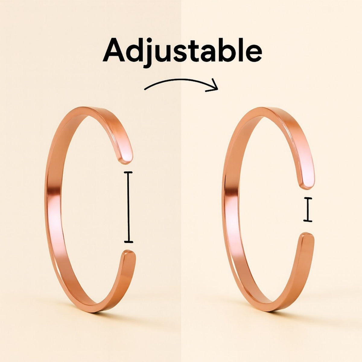Mahakaal Gloss Cuff Adjustable Bracelet