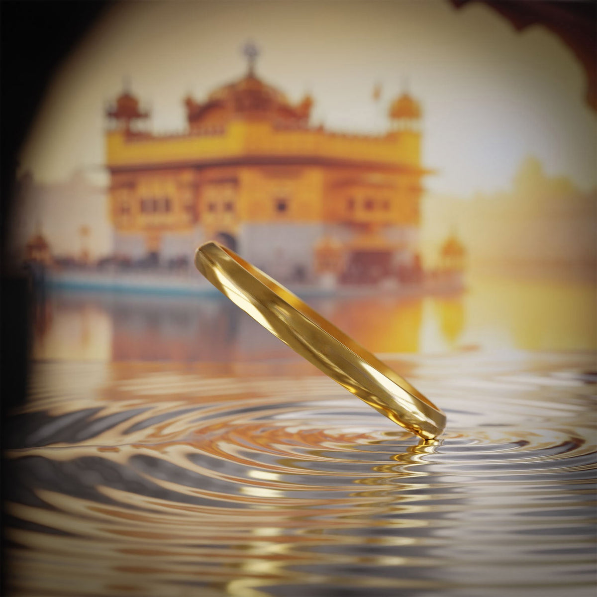 Round Curved Punjabi Kada