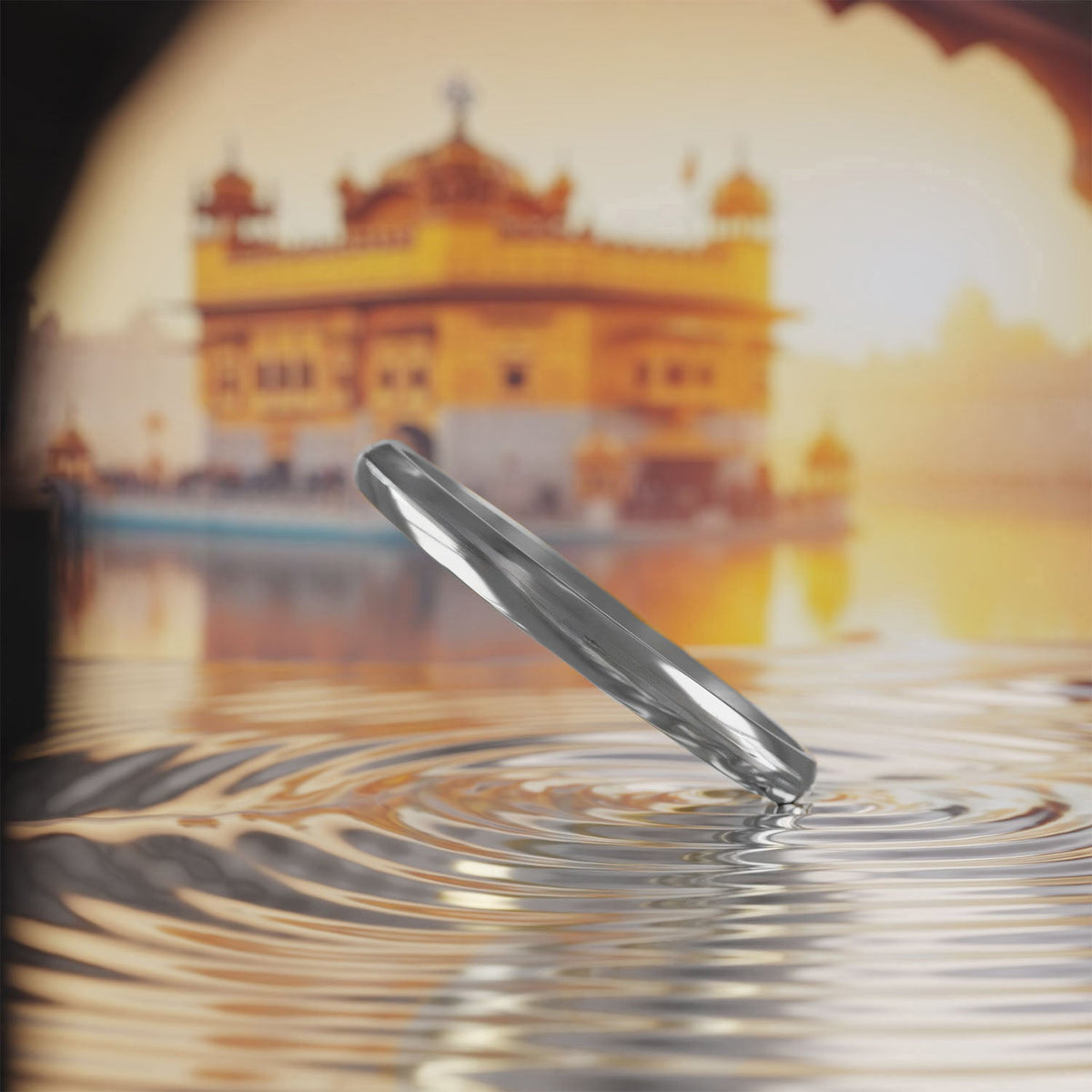 Round Curved Punjabi Kada