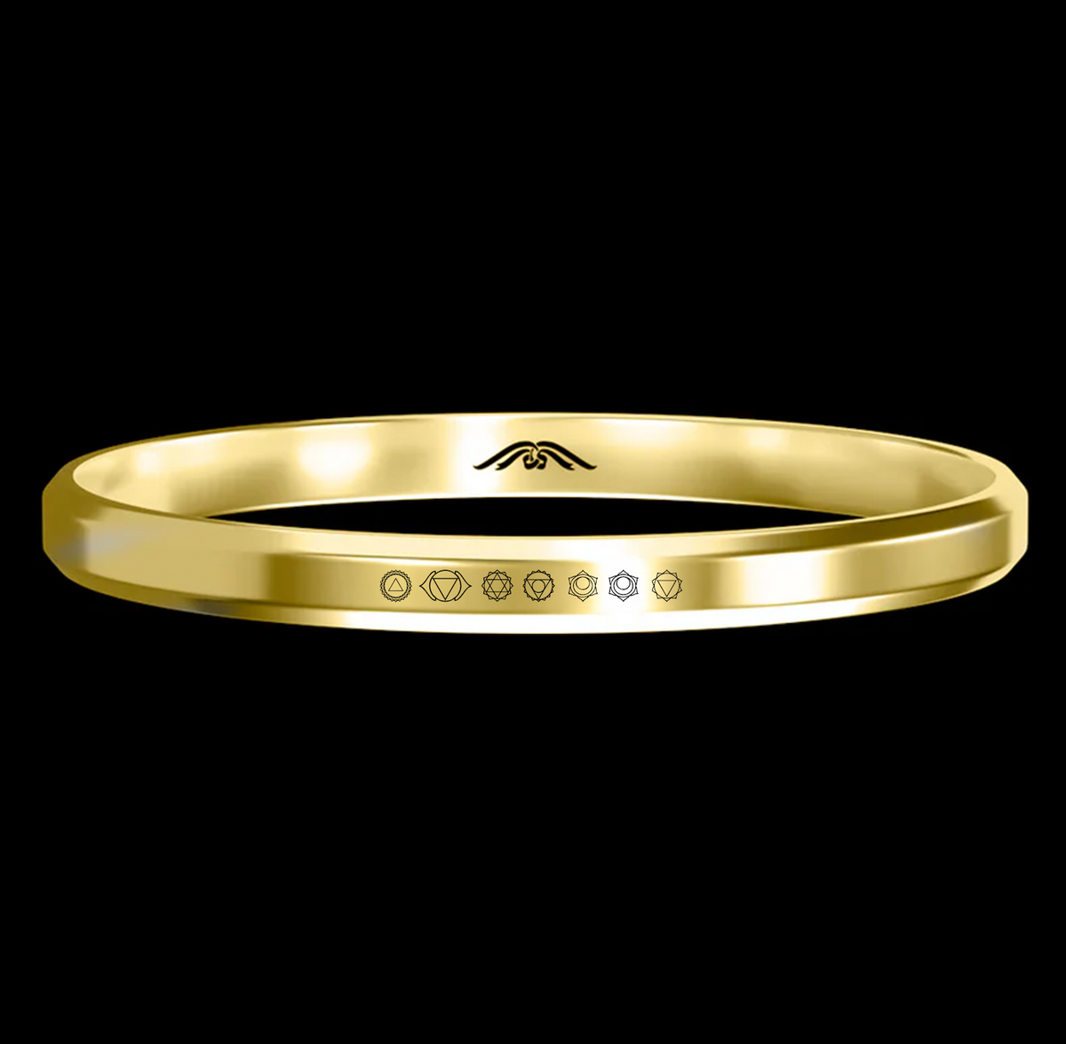 7 Chakra Gold Kada