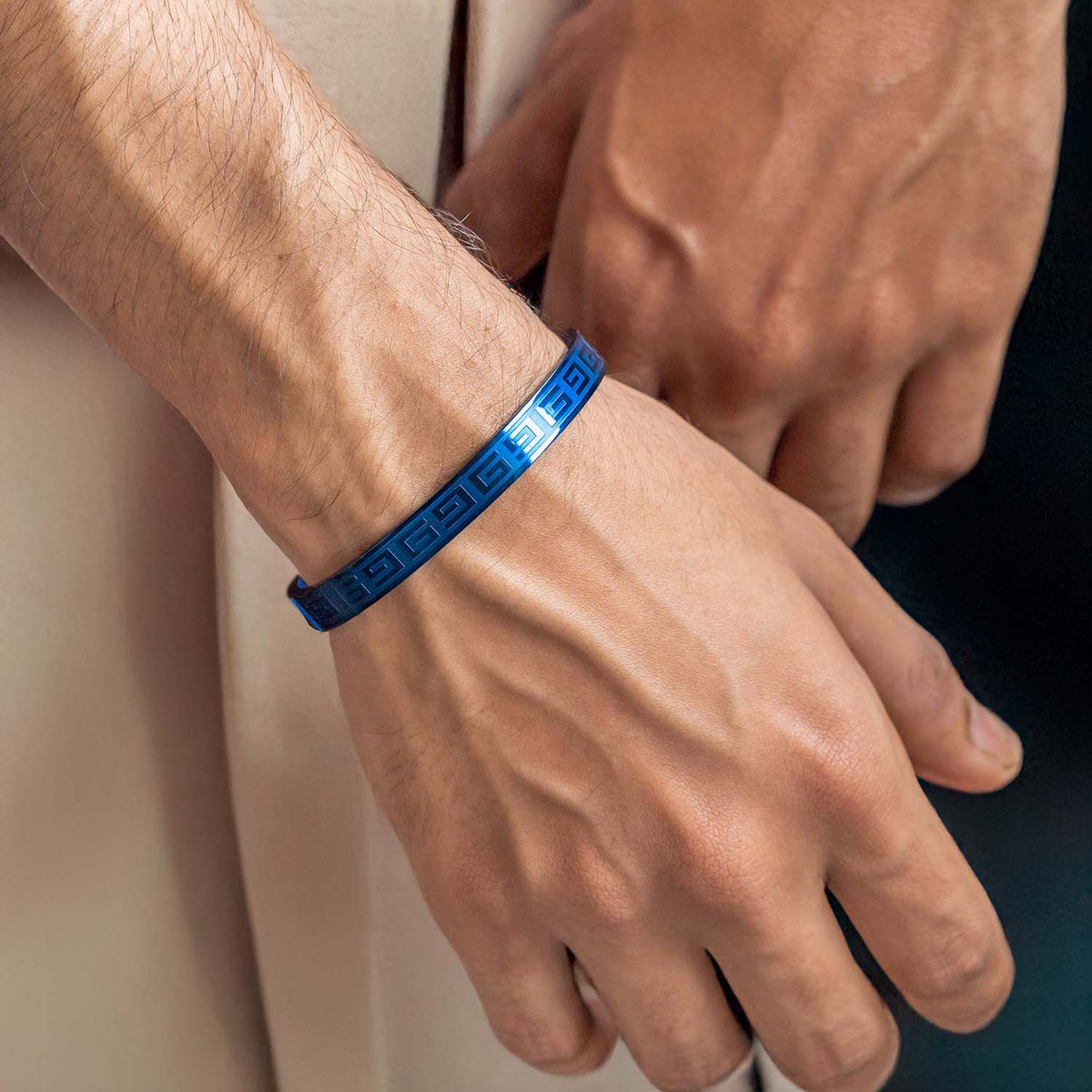 Top G Oval Kada Bracelet