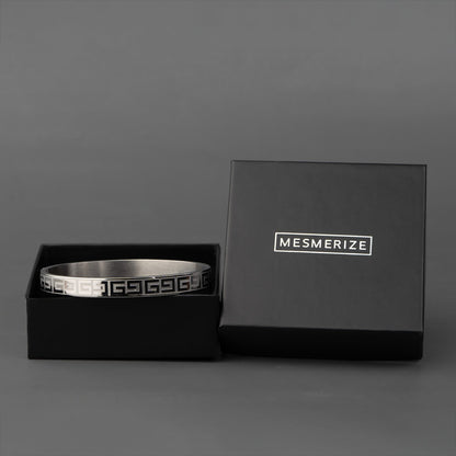 Top G Oval Kada Bracelet