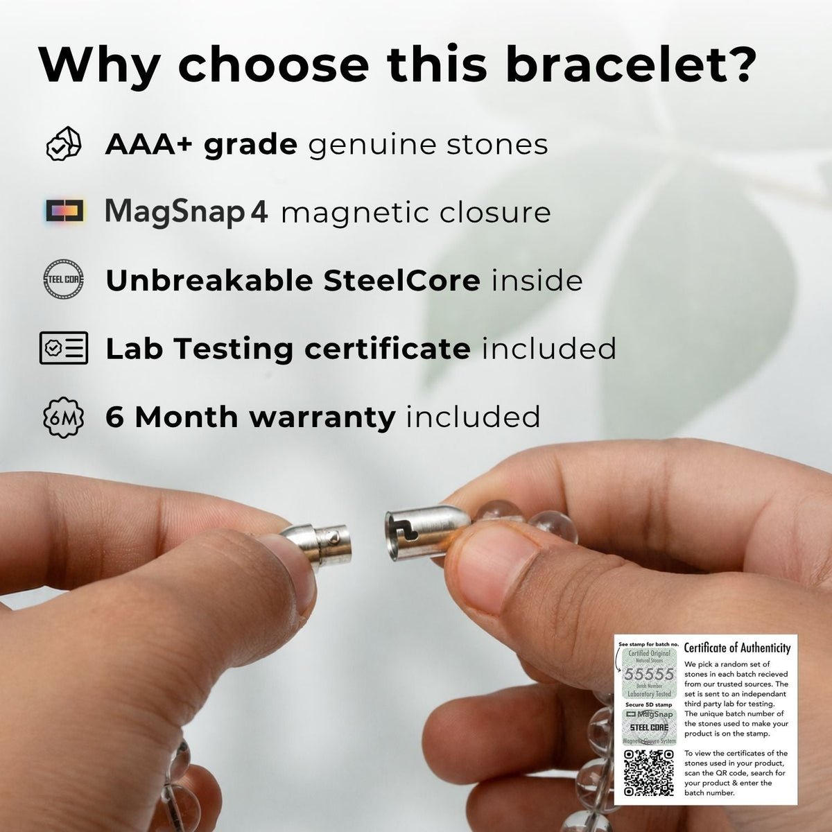 Money Magnet Pyrite Natural Stone Bracelet