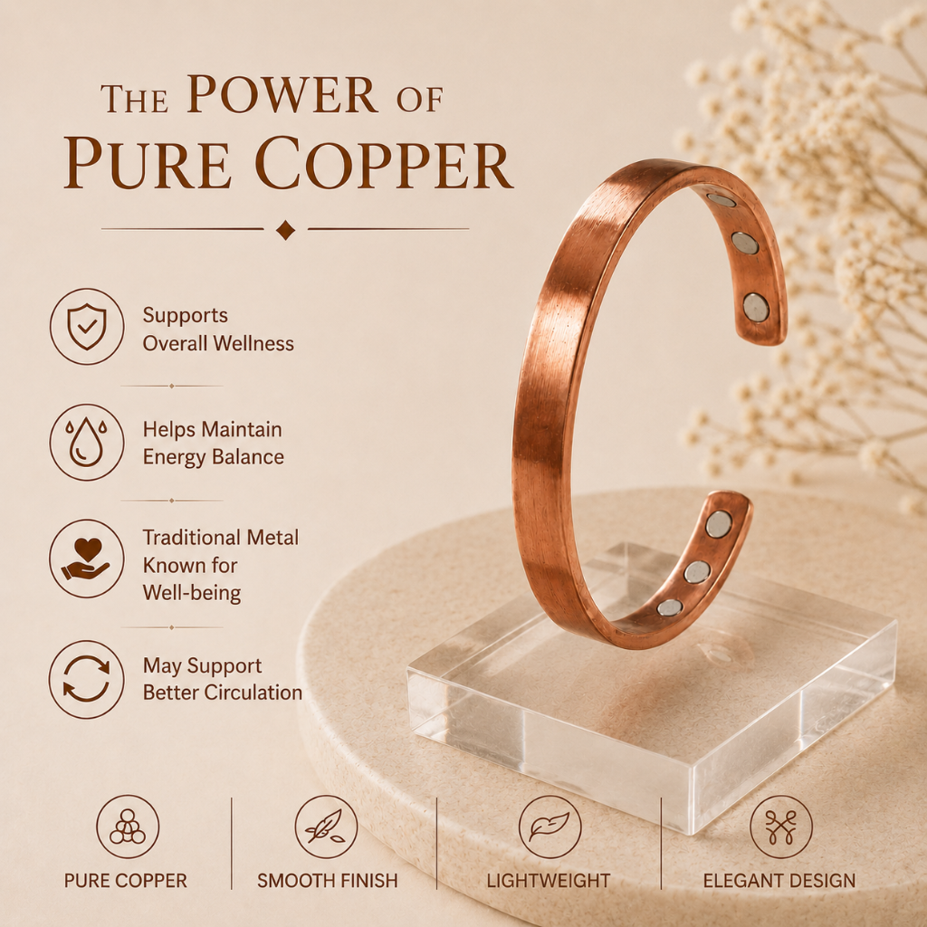 Pure Copper Harmony Bracelet for men and women Buy 1 Get 1 Free