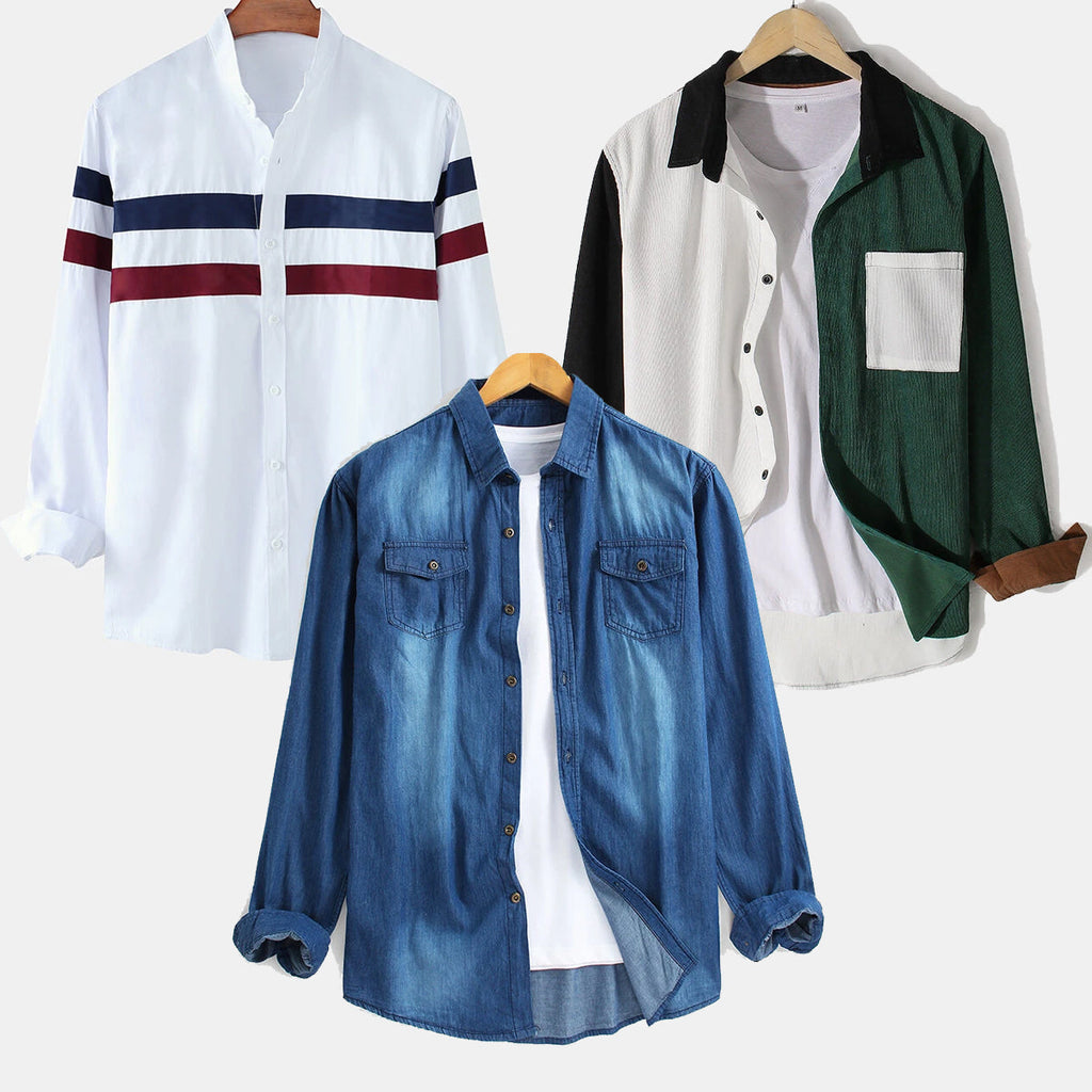Season Sale Of Men Stylish Shirt!