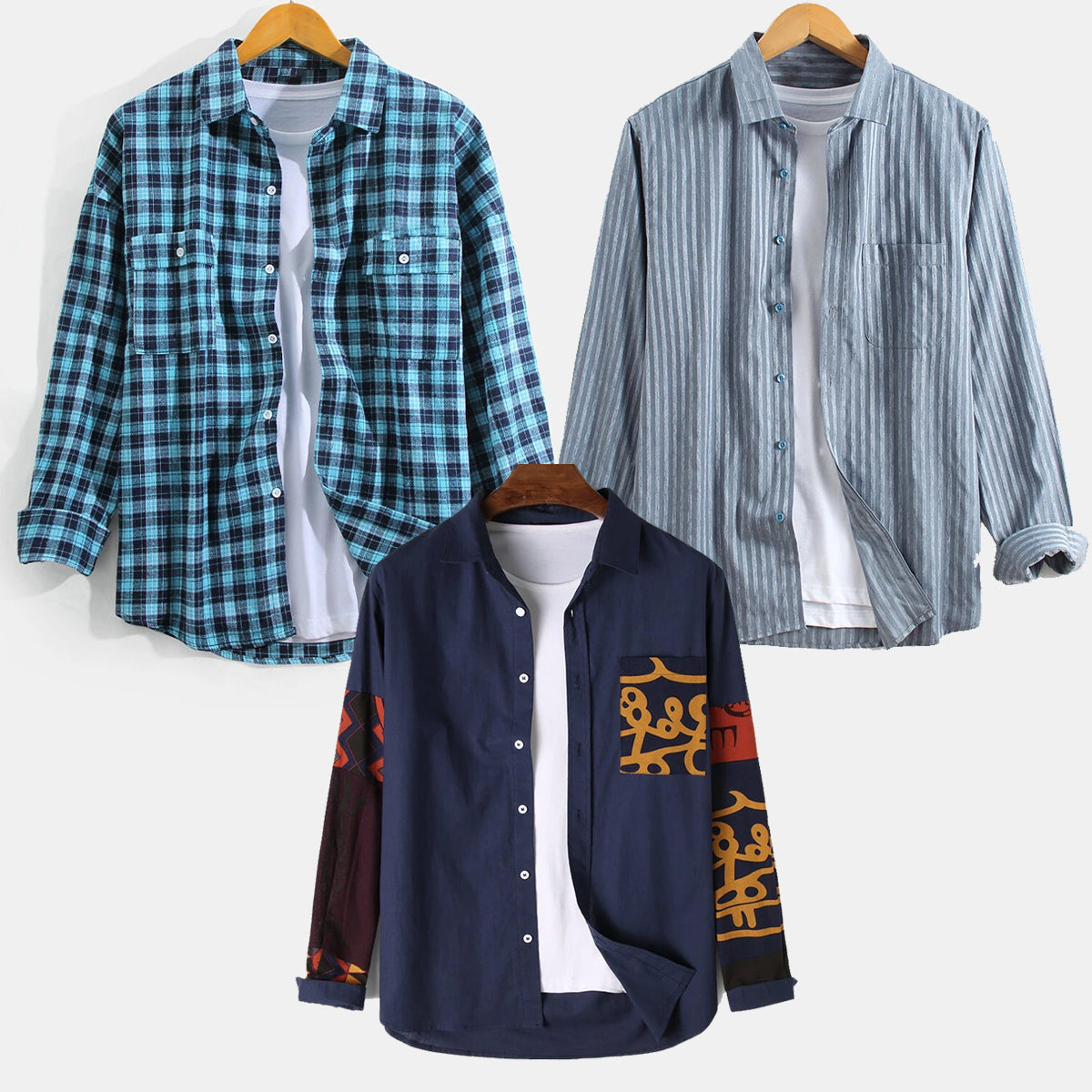 Men's Stylish Shirts Pack Best Offer Pack!