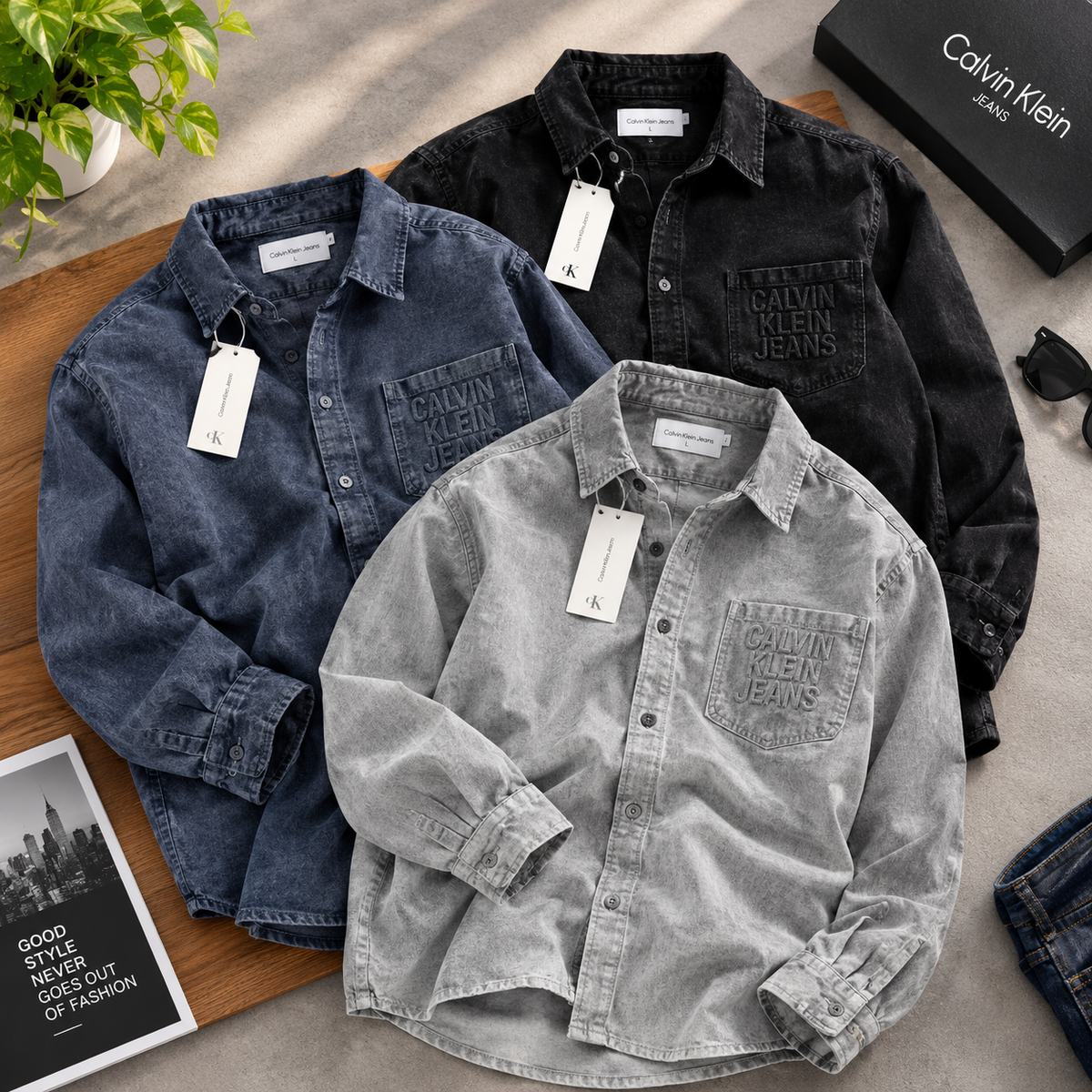 Men’s Premium Designer Shirt – Pack of 3