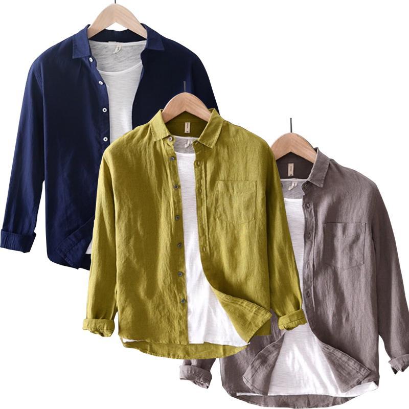 Combo Of 03 Cotton Square Collar Shirts