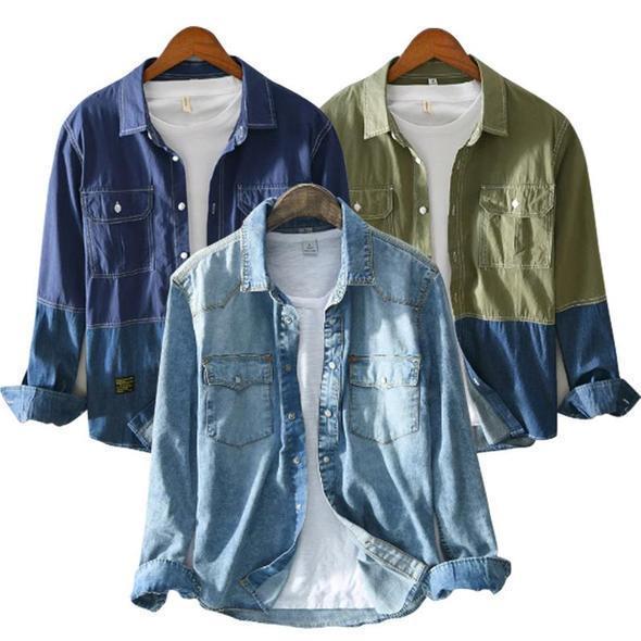 Combo Of 3 Classic Pure Cotton Slim Fit Men's Shirts